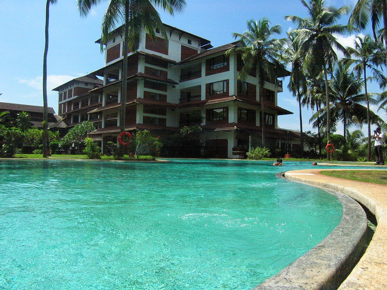 A resort of the kind included in the top prize